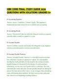 HBX CORE FINAL STUDY GUIDE 2026&NewLine;QUESTIONS WITH SOLUTIONS GRADED A&plus;