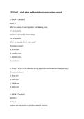CSD Part 1 &ndash; study guide and foundational course review material
