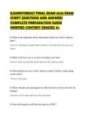 ILEARNTOBOAT FINAL EXAM 2026 EXAM&NewLine;SCRIPT QUESTIONS AND ANSWERS&NewLine;COMPLETE PREPARATION GUIDE&NewLine;VERIFIED CONTENT GRADED A&plus;
