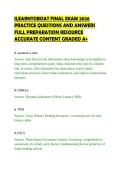 ILEARNTOBOAT FINAL EXAM 2026&NewLine;PRACTICE QUESTIONS AND ANSWERS&NewLine;FULL PREPARATION RESOURCE&NewLine;ACCURATE CONTENT GRADED A&plus;