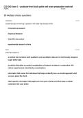 CSD 560 Exam 1 &ndash; graduate-level study guide and exam preparation material