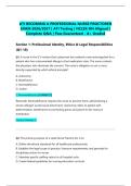 ATI BECOMING A PROFESSIONAL NURSE PROCTORED EXAM 2026&sol;2027 &vert; ATI Testing &vert; NCLEX-RN Aligned &vert; Complete Q&A &vert; Pass Guaranteed - A&plus; Graded&NewLine;&NewLine;