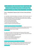 NGWA GENERAL DRILLING EXAM STUDY QUESTIONS 2026 &vert; National Ground Water Association &vert; Certification Prep &vert; Complete Answers &vert; A&plus; Score &vert; Pass Guaranteed - A&plus; Graded&NewLine;&NewLine;