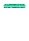 ATI MED SURG  FINAL EXAM BUNDLE&lpar;COMPLETE PACKAGE DEAL&rpar;QUESTIONS AND ANSWERS 100&percnt; CORRECT