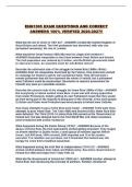 ENG1505 EXAM QUESTIONS AND CORRECT ANSWERS 100&percnt; VERIFIED 2026-2027&excl;&excl;