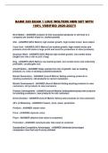 BADM 320 EXAM 1 UIUC WOLTERS NEW SET WITH 100&percnt; VERIFIED 2026-2027&excl;&excl;