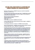 OIS 3660- FINAL STUDY GUIDE &lpar;PT&period; 2&rpar; QUESTIONS AND CORRECT ANSWERS 100&percnt; VERIFIED 2026-2027&excl;&excl;