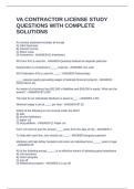 VA CONTRACTORS&colon; GENERAL &lpar;CLASS A OR B&rpar; WITH COMPLETE SOLUTIONS