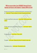 P99 low pressure boilers Exam 2026&vert;2027 Advanced Practice &NewLine;Questions and Answers with Complete A&plus; Solutions 100&percnt; Correct&excl;&excl;&excl; 