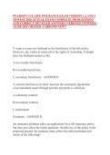 Pearson VUE Life Insurance Exam Practice Questions and Answers &lpar;Versions 1&ndash;3&rpar;