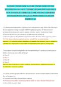 NAPSRX CNPR EXAM&sol; NAPSRX CNPR EXAM NEWEST QUESTIONS AND 100&percnt; CORRECT DETAILED ANSWERS A NEW UPDATED VERSION LATEST 2026-2027 &lpar;VERIFIED ANSWERS&rpar; WITH DETAILED RATIONALES ALREADY GRADED A&plus;