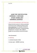 AANP FNP Certification Exam Practice Questions and Answers &lpar;Version 1&rpar;