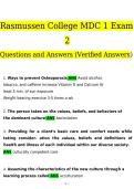 MDC 1 Exam Practice Questions Review &vert; Rasmussen College Nursing Fundamentals Exam Prep