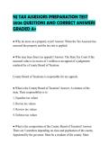 NJ TAX ASSESSORS PREPARATION TEST&NewLine;2026 QUESTIONS AND CORRECT ANSWERS&NewLine;GRADED A&plus;