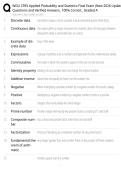 WGU C955 Applied Probability and Statistics Final Exam &lpar;New 2026 Update&rpar; Questions and Verified Answers&lowbar; 100&percnt; Correct&lowbar; Graded A