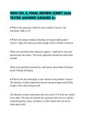 NON CDL IL FINAL REVIEW SCRIPT 2026&NewLine;TESTED ANSWERS GRADED A&plus;