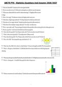 ABCTE PTK &ndash; Statistics Questions And Answers 2026-2027