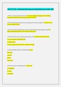ABCTE PTK Exam Review Questions With Correct Answers &sol; 100&percnt; Guaranteed Pass&excl;&excl;&comma; ABCTE PTK Exam Study Questions And Answers 2026-2027&comma; ABCTE PTK &ndash; Statistics Questions And Answers 2026-2027&comma; ABCTE PTK STANDARDS - INSTRUCTIONAL DELIVERY - QUESTIONS AND ANSWE