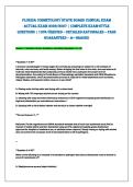 Florida Cosmetology state Board CliniCal exam&NewLine;aCtual exam 2026&sol;2027 &vert; Complete exam-style&NewLine;Questions &vert; 100&percnt; VeriFied &ndash; detailed rationales &ndash; pass&NewLine;guaranteed &ndash; a&plus; graded 
