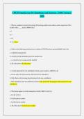 STRTP Practice test D1 Questions And Answers - 100&percnt; Correct - 2026