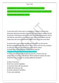 BSN366 EXIT HESI EXAM COMPREHENSIVE 2026 &NewLine;QUESTIONS EXAM LATEST VERSION SOLVED  QUESTIONS &NewLine;& ANSWERS VERIFIED  100 &percnt; 