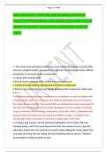 NSG 434&colon; EXAM 3 TOPICS 5 AND 6 2026 QUESTIONS &NewLine;MOST COMPREHENSIVE 2026 QUESTIONS EXAM LATEST &NewLine;VERSION SOLVED  QUESTIONS & ANSWERS VERIFIED  &NewLine;100 &percnt; 