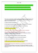 PHARMACOLOGY SSE 2026 QUESTIONS EXAM 2026-2027 &NewLine;ALL QUESTIONS WITH ANSWERS EXAM 2026 LATEST &NewLine;EDITION  SOLVED  QUESTIONS & ANSWERS VERIFIED