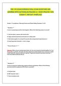 NUR 180 EXAM HoNdRos FINAL EXAM QUEsTIoNs ANd&NewLine;ANsWERs WITH RATIoNALEs&sol;GRAdEd A&plus;&sol;2026 UPdATE&sol;100&percnt;&NewLine;CoRRECT &sol;INsTANT doWNLoAd 