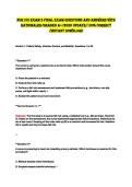 NUR155 EXAM 2 FINAL EXAM QUESTIONS AND ANSWERS WITH&NewLine;RATIONALES&sol;GRADED A&plus;&sol;2026 UPDATE&sol;100&percnt; CORRECT&NewLine;&sol;INSTANT DOWNLOAD 