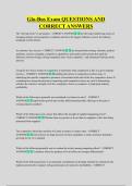 Glo-Bus Exam QUESTIONS AND &NewLine;CORRECT ANSWERS