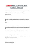 SWPPP Test Questions and Correct Answers &ndash; Complete Study Guide 