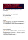 NUR 434 FINAL ACTUAL EXAM&NewLine;QUESTIONS WITH CORRECT&NewLine;ANSWERS 100&percnt; VERIFIED GRADED&NewLine;A&plus;