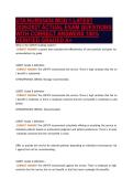 UTA NURS5434 MOD 1 LATEST&NewLine;2026&sol;2027 ACTUAL EXAM QUESTIONS&NewLine;WITH CORRECT ANSWERS 100&percnt;&NewLine;VERIFIED GRADED A&plus;