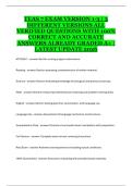 TEAS 7 Exam Versions 1&ndash;3 &ndash; Practice Questions and Answers Study Guide &lpar;2026&sol;2027&rpar;