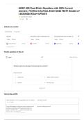NEIEP 800 Final EXAM Questions with 100&percnt; Correct Answers &vert; Verified &vert;&vert; ACTUAL EXAM 2026 TEST&excl;&excl; Graded A&plus; &vert; 2025&vert;2026 EXAM UPDATE