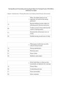 TEST BANK&colon; Nursing Research &lpar;Polit & Beck&comma; 12th Edition&period;&rpar; &vert; Generating & Assessing Evidence &vert; All Chapters