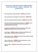 NSG 322 Exam 1 QuEStioNS aNd CorrECt aNSwErS &lpar;VEriFiEd&rpar; &vert;&NewLine;latESt uPdatE 2026&sol;2027 &vert; GradEd a&plus; &vert; braNd NEw &vert; 100&percnt;&NewLine;GuaraNtEEd PaSS 