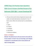 USMLE Step 2 CK Practice Exam Questions &NewLine;With Correct Answers &lpar;Verified Answers&rpar; Plus &NewLine;Rationales 2026 Q&A &vert; Instant Download Pdf 