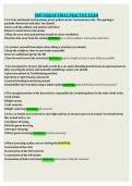 Dynamic Musculoskeletal Quiz Practice Questions and Answers