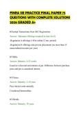 FINRA SIE PRACTICE FINAL PAPER 75&NewLine;QUESTIONS WITH COMPLETE SOLUTIONS&NewLine;2026 GRADED A&plus;