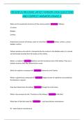 FRESENIUS RN EXAM LATEST VERSION 2026 QUESTIONS &NewLine;AND CORRECT ANSWERS GRADE A