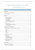 Laboratory Animal Science &vert; Core Module &vert; UA