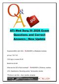 ATI MED SURG EXAM COMPLETE PACKAGE DEAL