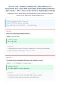 Galen NUR 170 Exam 3 &lpar;Latest 2026&sol;2027 Update&rpar; &vert; 100 Verified Questions & Answers &vert; Diabetes&comma; Cardiology&comma; Orthopedics & Vascular Nursing &vert; Med-Surg Review &vert; Grade A&plus;