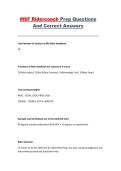 MSF RiderCoach Prep Basic RiderCourse Questions and Answers Study Guide