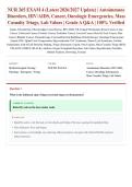 NUR 265 Exam 4 &lpar;Latest 2026&sol;2027 Update&rpar; &vert; Autoimmune Disorders&comma; HIV&sol;AIDS&comma; Cancer&comma; Oncologic Emergencies&comma; Mass Casualty Triage & Lab Values &vert; Med-Surg Nursing Review &vert; Exam Questions & Answers &vert; Grade A&plus;