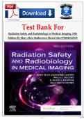 Test Bank For Radiation Safety and Radiobiology in Medical Imaging&comma; 10th Edition By Mary Alice Statkiewicz Sherer & Paula J&period; Visconti Isbn-9780443123535 &vert; All Chapters