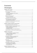 Samenvatting Economie &vert; KU Leuven &vert; 2024&sol;25