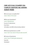 GNRS 5670 EXAM 2 EXAMPREP 2026&NewLine;COMPLETE QUESTIONS AND ANSWERS&NewLine;ALREADY PASSED&NewLine;