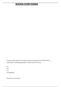 CCRP SOCRA EXAM - 21 CFR PART 312 QUESTIONS AND VERIFIED ANSWERS 